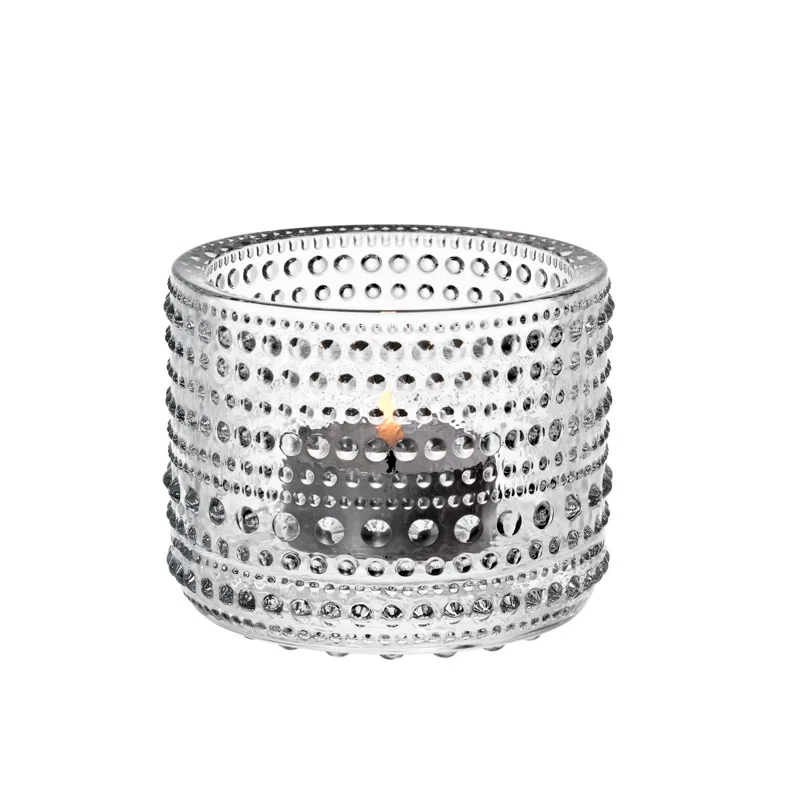 Kastehelmi 2.52" Glass Tabletop Votive