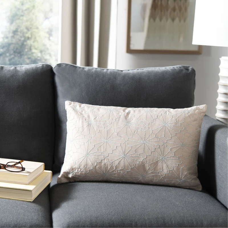 Safavieh Nisha Embroidered Throw Pillow