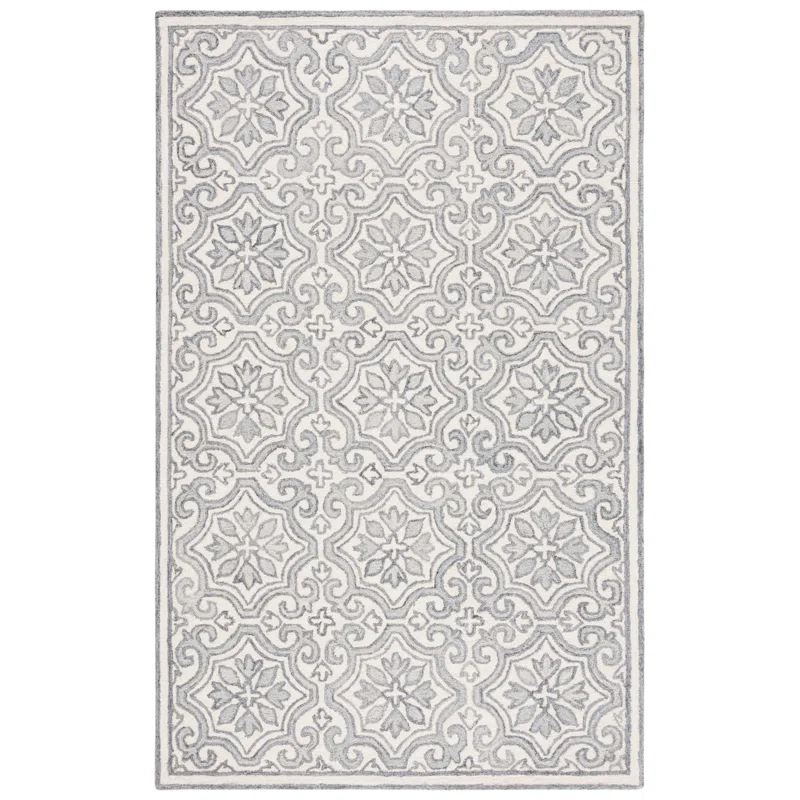Lauren Ralph Lauren Lauren Ralph Lauren Hand Tufted Wool & Cotton Damask Rug