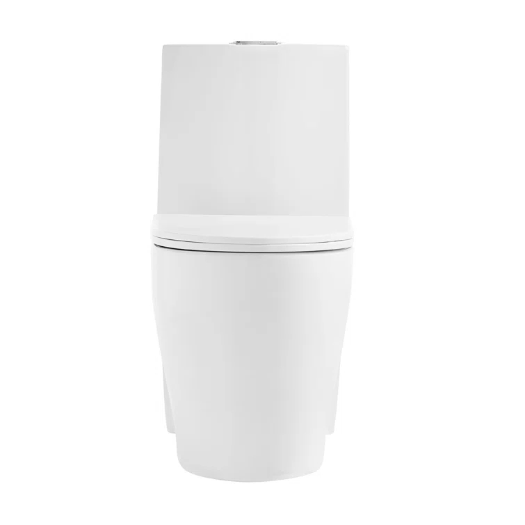 St. Tropez One Piece Elongated Toilet Dual Vortex Flush 1.6 GPF