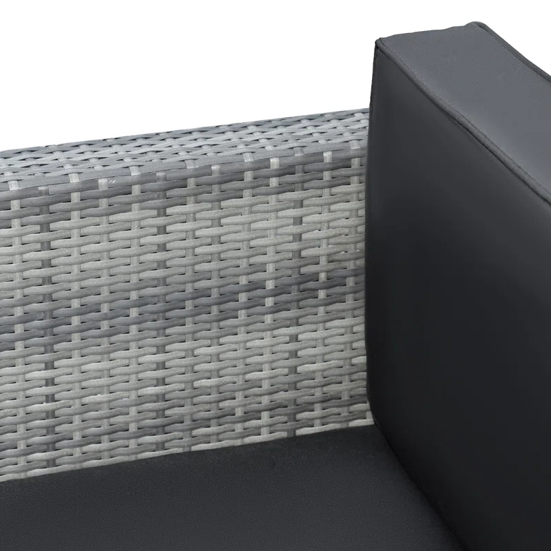 Outsunny 3 Piece Rattan Seating Group