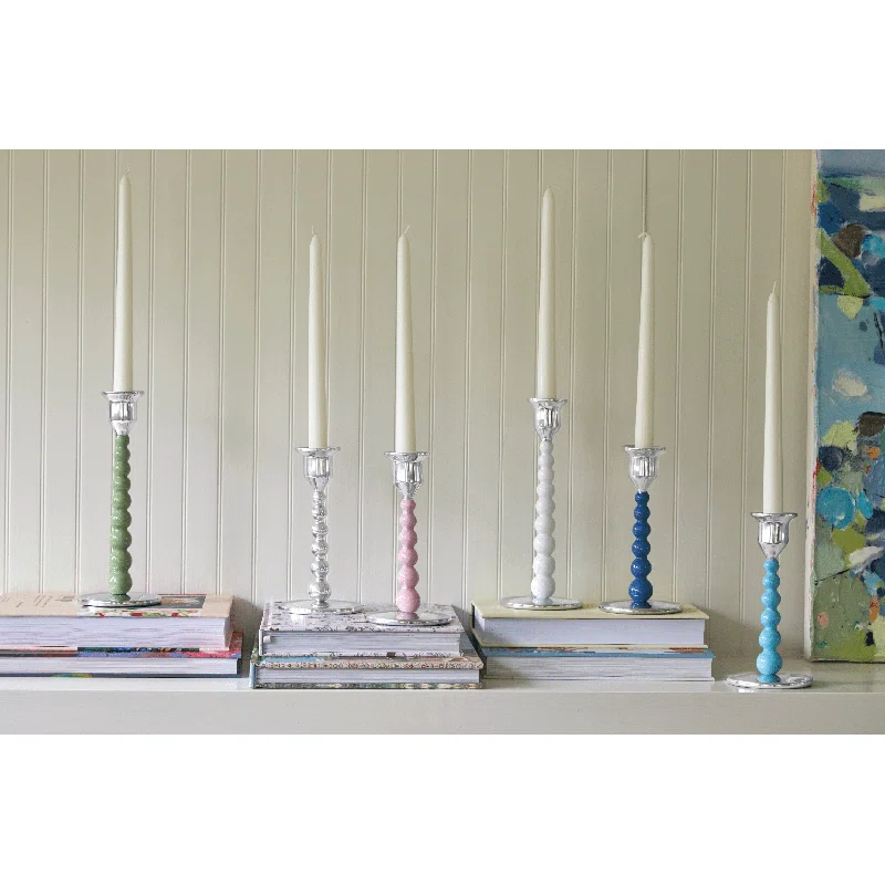 Aluminum Tabletop Candlestick (Set of 2)