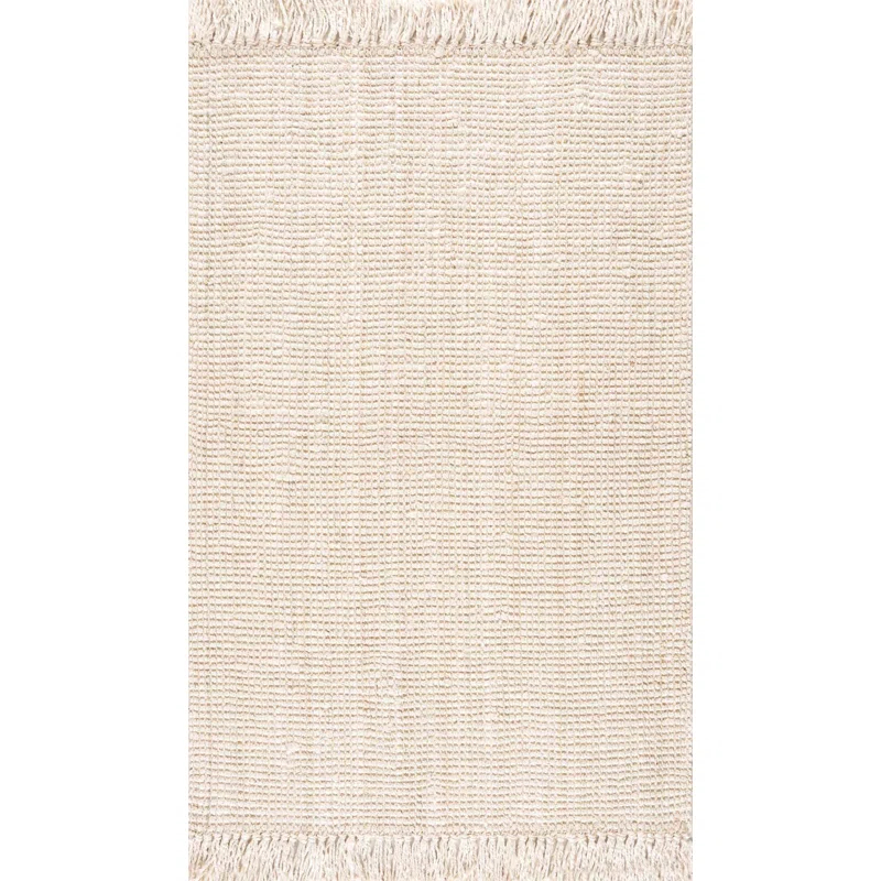 Hauteloom Moncton Handmade Jute/Sisal Beige Area Rug