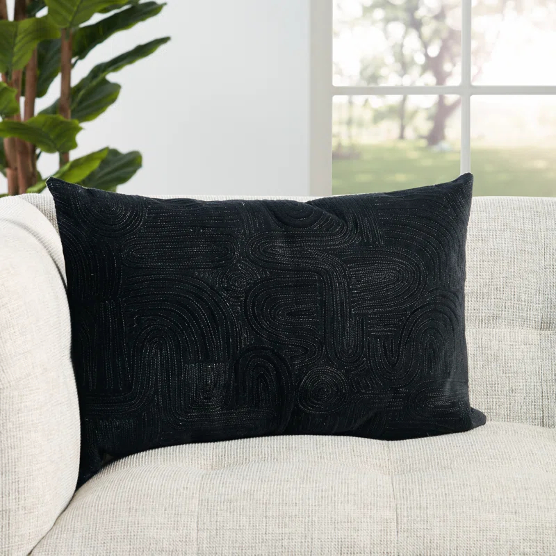 Deco Pfeiffer Rectangular Cotton Pillow Cover & Insert
