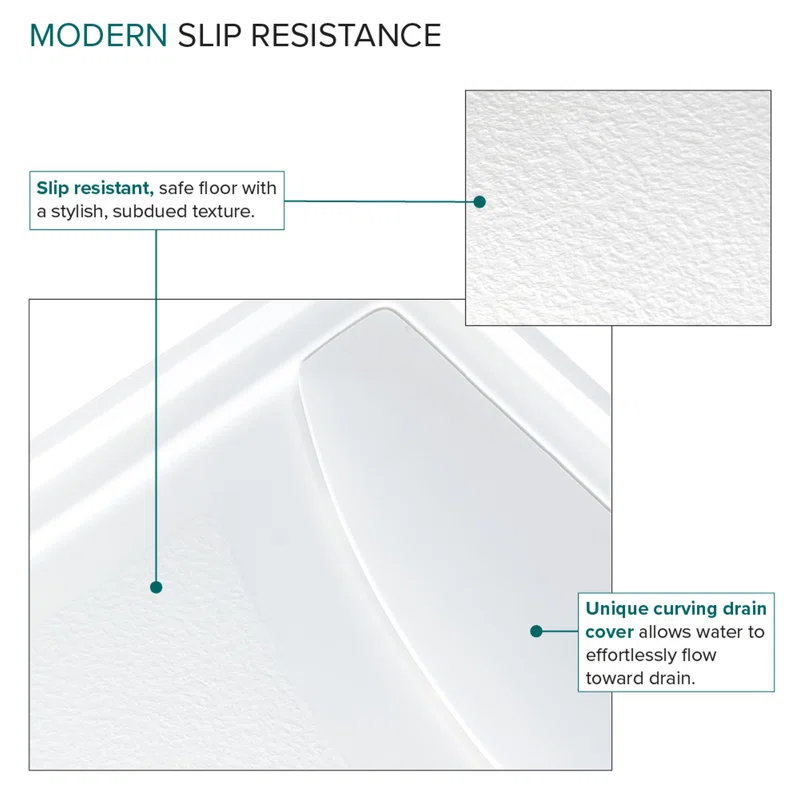 Transolid FSLB6032L-01 Transolid 60-in x 32-in Cast Solid Surface Tub Replacement Base Linear