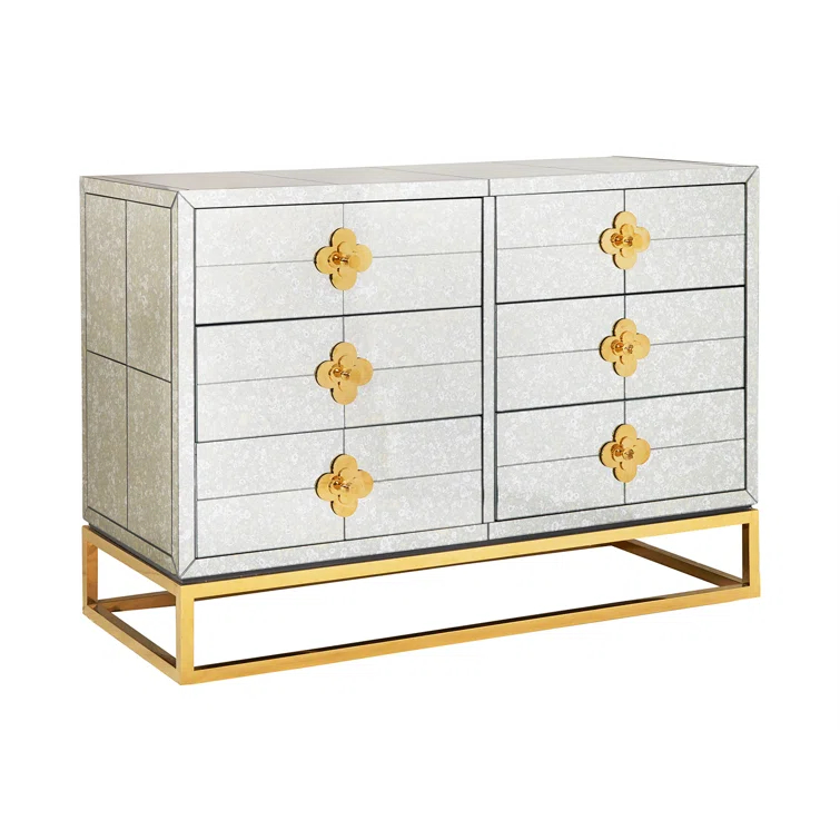 Jonathan Adler Delphine Six Drawer Credenza