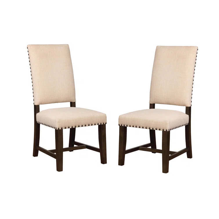 Red Barrel Studio® Milton 19.5'' H Upholstered Side Chair (Set of 2)