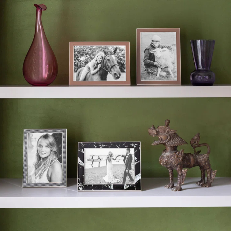 Addison Ross Gray Metal Gilded Picture Frame
