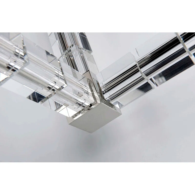 Hudson Valley Lighting Alpine 4 - Light Dimmable Square / Rectangle Chandelier