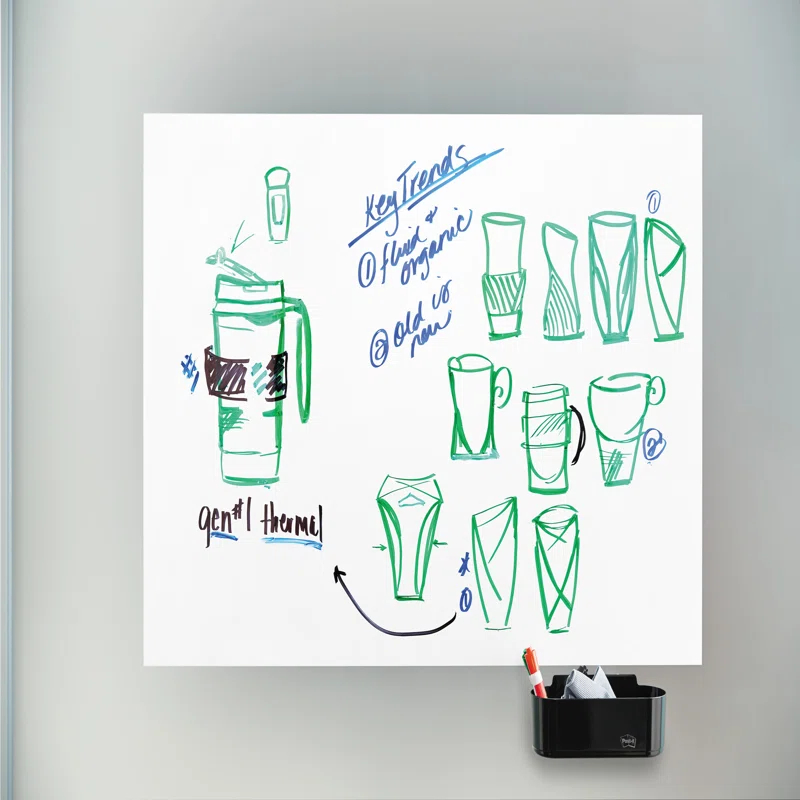 Post-it® Wall Dry Erase Small - 2' - 4' Whiteboard