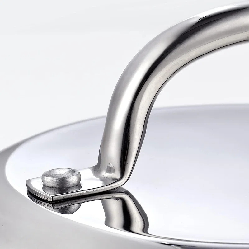 Cook N Home Cook N Home Stainless Steel Lid Griddle Accessories - 12 Inch Round Basting Cover