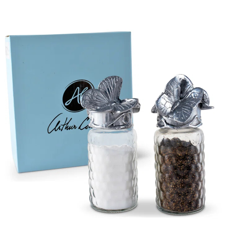 Arthur Court Designs Arthur Court Designs Butterfly 2 Piece Salt and Pepper Set
