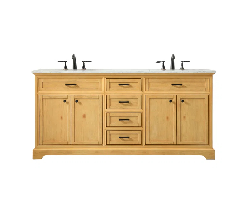 Lark Manor™ 72 Inch Double Jabahri in Driftwood
