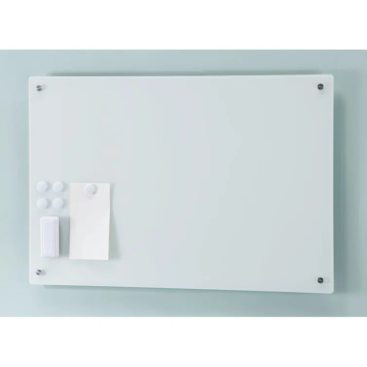 Audio-Visual Direct Wall Mounted Glass Board & Reviews | Wayfair