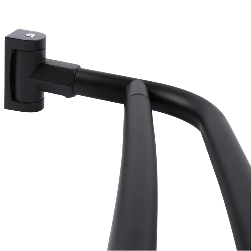 VOMGEB1 Double Curved Shower Rod, Durable Metal Construction