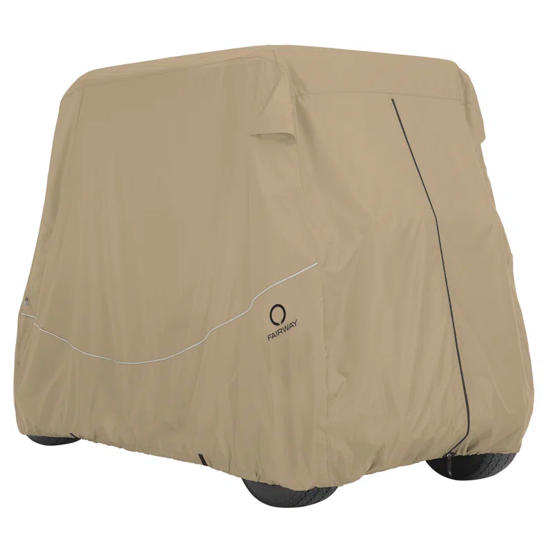 Classic Accessories Fairway Elastic Mildew Resistant Golf Cart Cover By Classic Accessories
