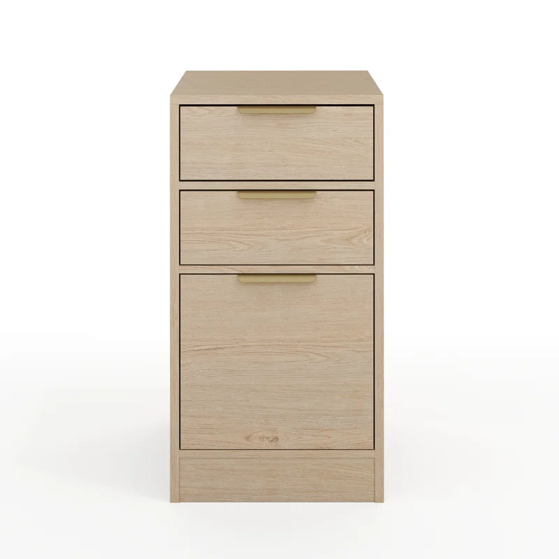 Martha Stewart Martha Stewart Kayden Home Office Modular 3 Drawer File Cabinet