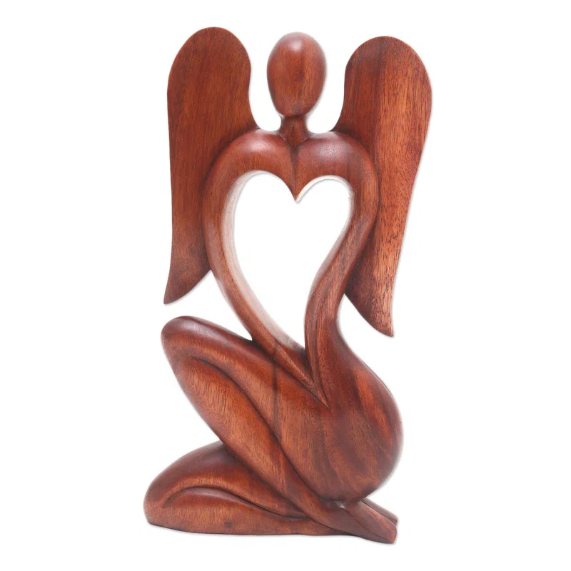Arlmont & Co. People Wood Garden Statue