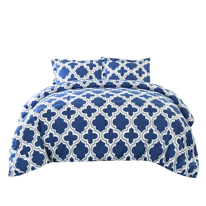 Superior Superior Trellis Trellis Hypoallergenic Down Alternative 3Pc Comforter Set