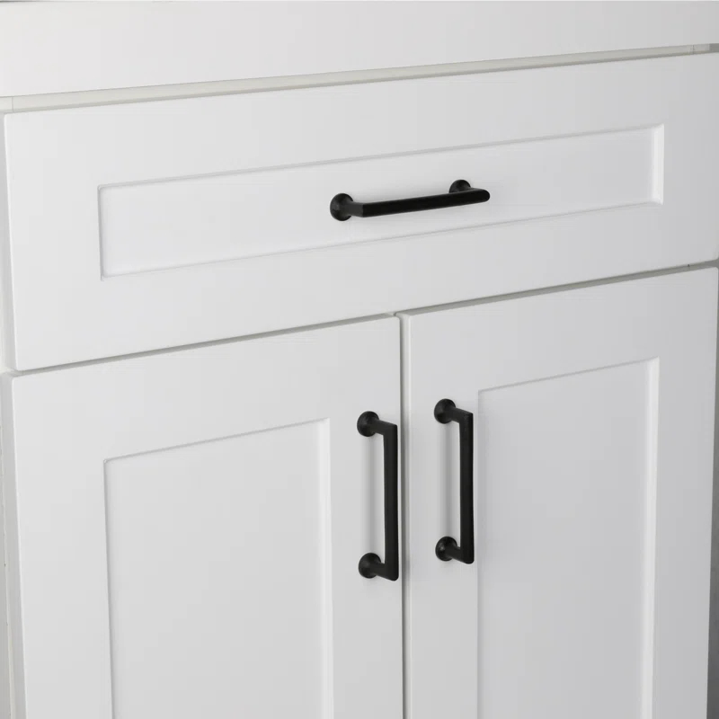 Ageless Iron Ageless Iron Barn 4" Angled Corner Handle Cabinet Pull