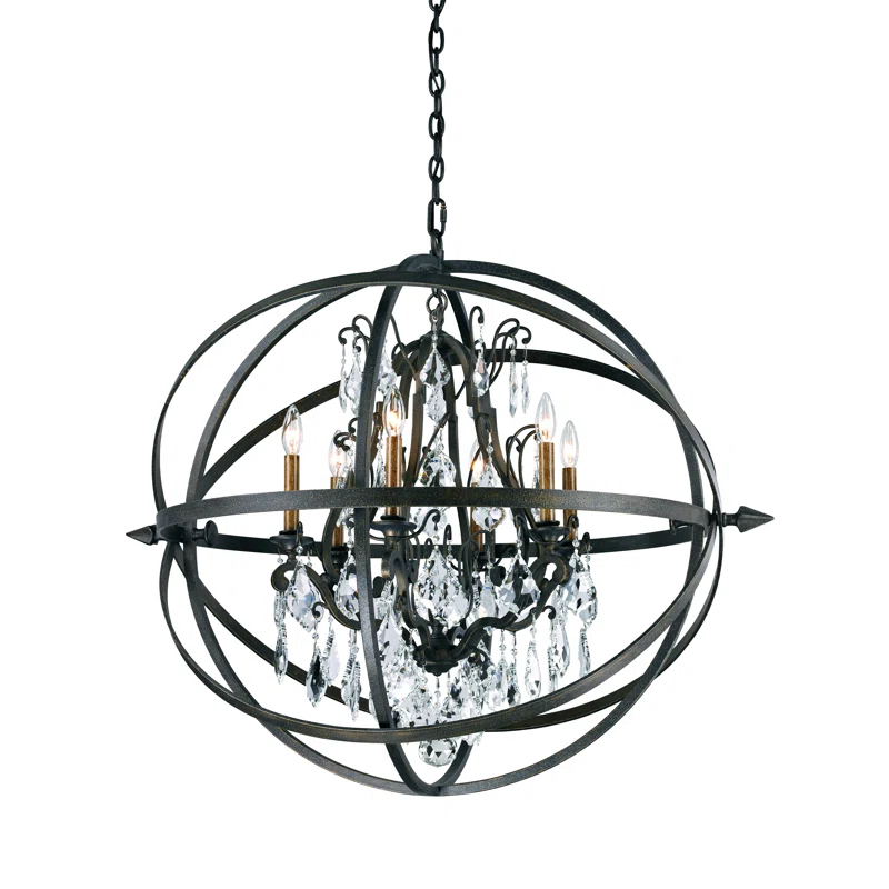 Troy Lighting Byron 6 - Light Globe Chandelier