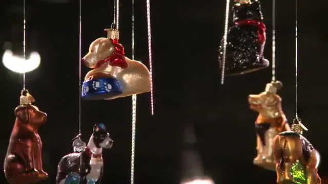 Old World Christmas Wood Animals Hanging Figurine Ornament