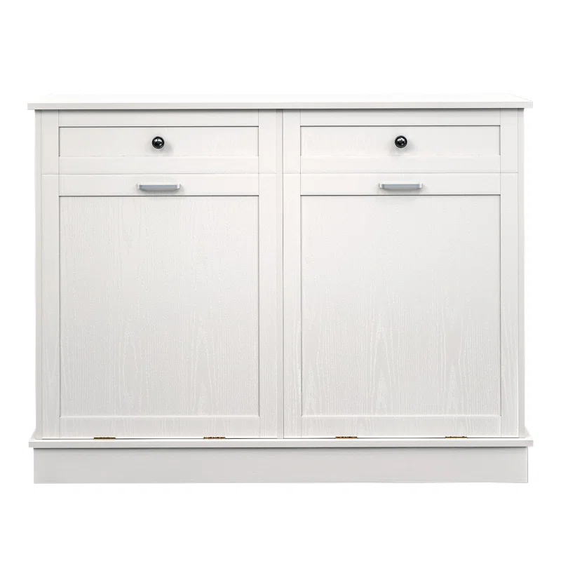Double Tilt Out Trash Kitchen Cabinet