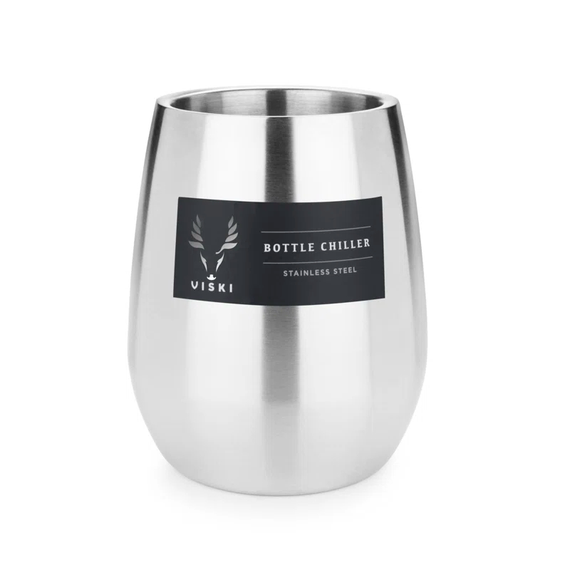 Viski Harrison Stainless Steel Bottle Chiller