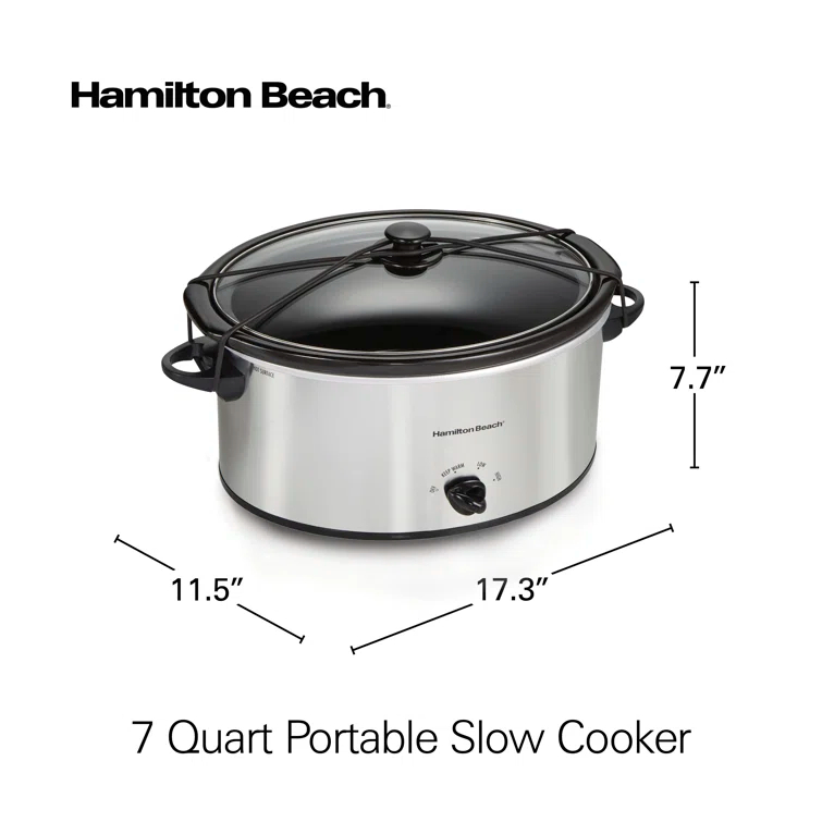 Hamilton Beach Hamilton Beach® 7 Quart Portable Slow Cooker