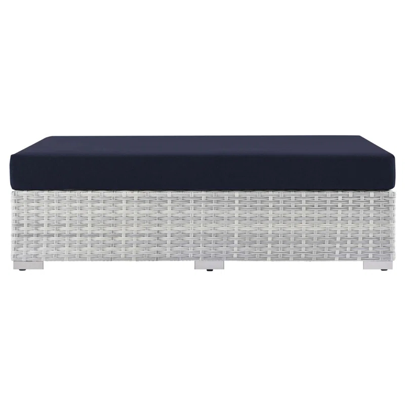 Rosecliff Heights Convene Outdoor Patio Rectangular Ottoman