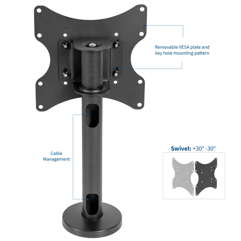 Bolt-Down TV Mount