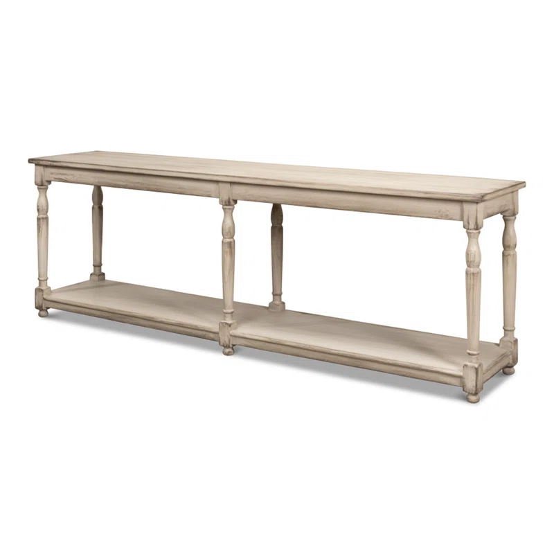 Sarreid Ltd Jensen 95'' Solid Wood Console Table
