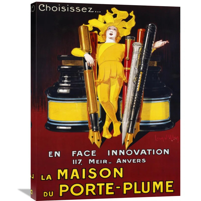Global Gallery " La Maison Du Porte-Plume, 1924 " by Jean D'Ylen