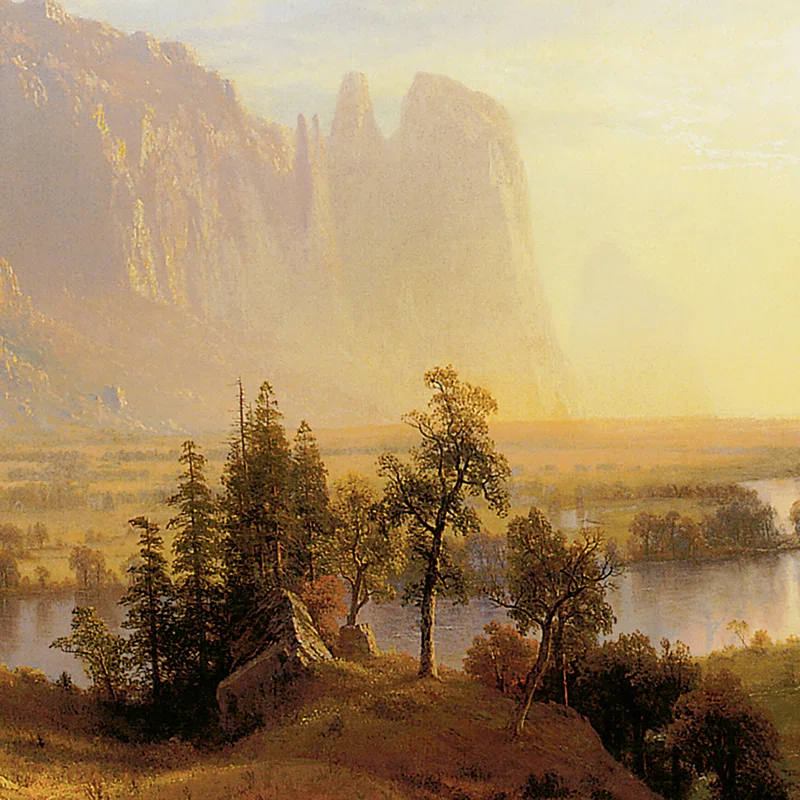 Vault W Artwork " Yosemite Valley, 1868 " by Albert Bierstadt