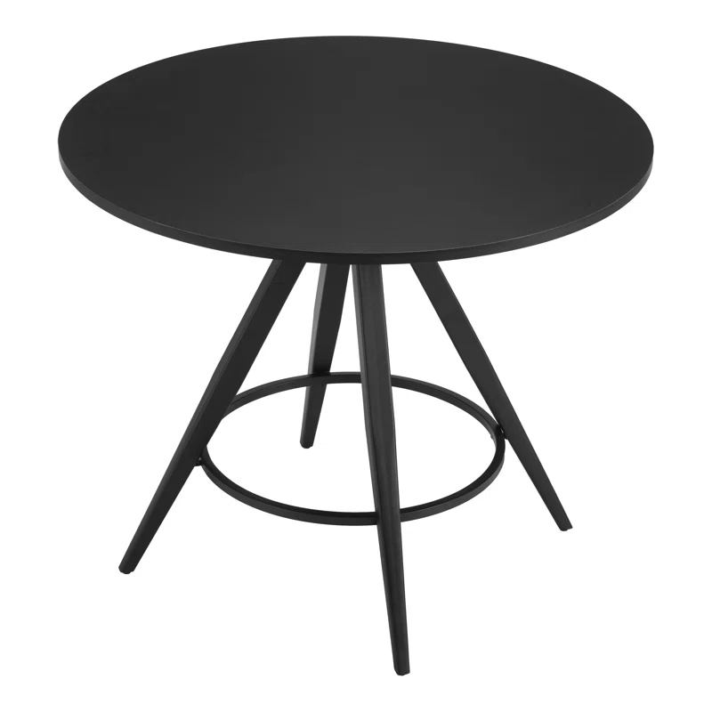 Dinos Round Metal Base Dining Table