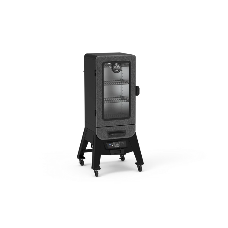 Pit Boss Pit Boss 3-Series Electric Vertical Smoker, Silver Hammertone