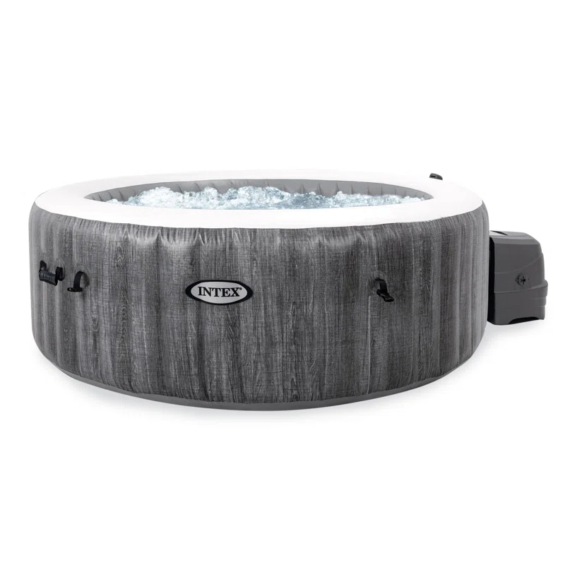 Intex Purespa Plus Inflatable Hot Tub Jet Spa with Maintenance Kit and 2 Seats