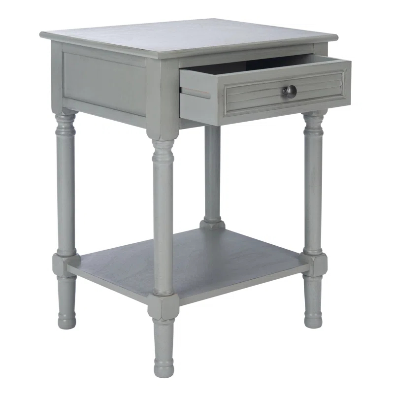 Russ End Table with Storage