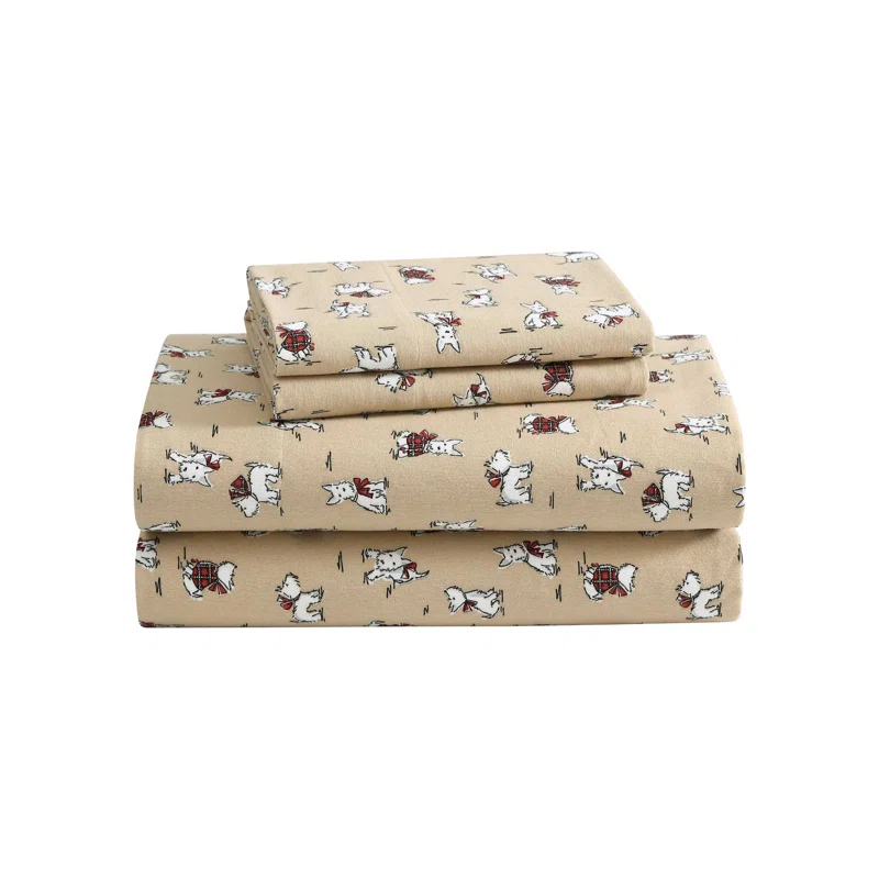 Laura Ashley Laura Ashley Cotton Flannel Cozy Sheet Sets
