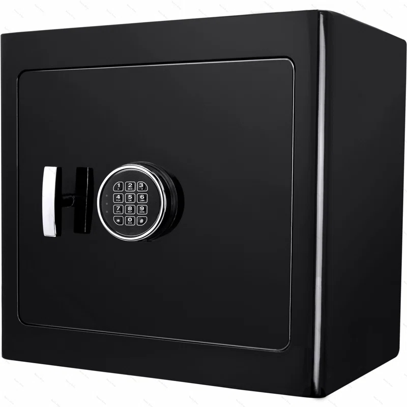 Ceballos 1.01 CUBIC FT BLACK JEWELRY SAFE V2