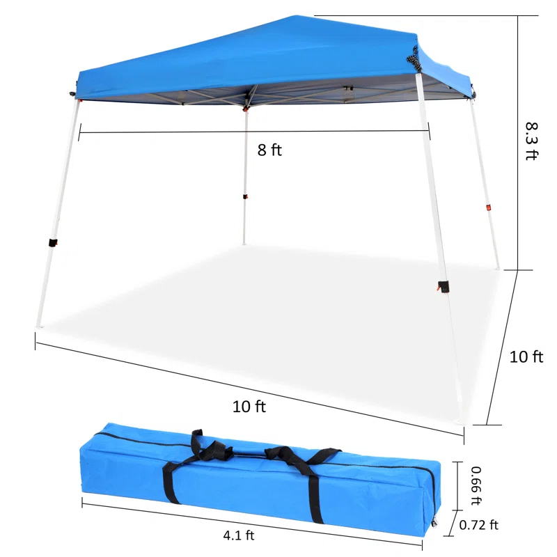 Abba Patio Lyon 10 Ft. W x 10 Ft. D Canopy