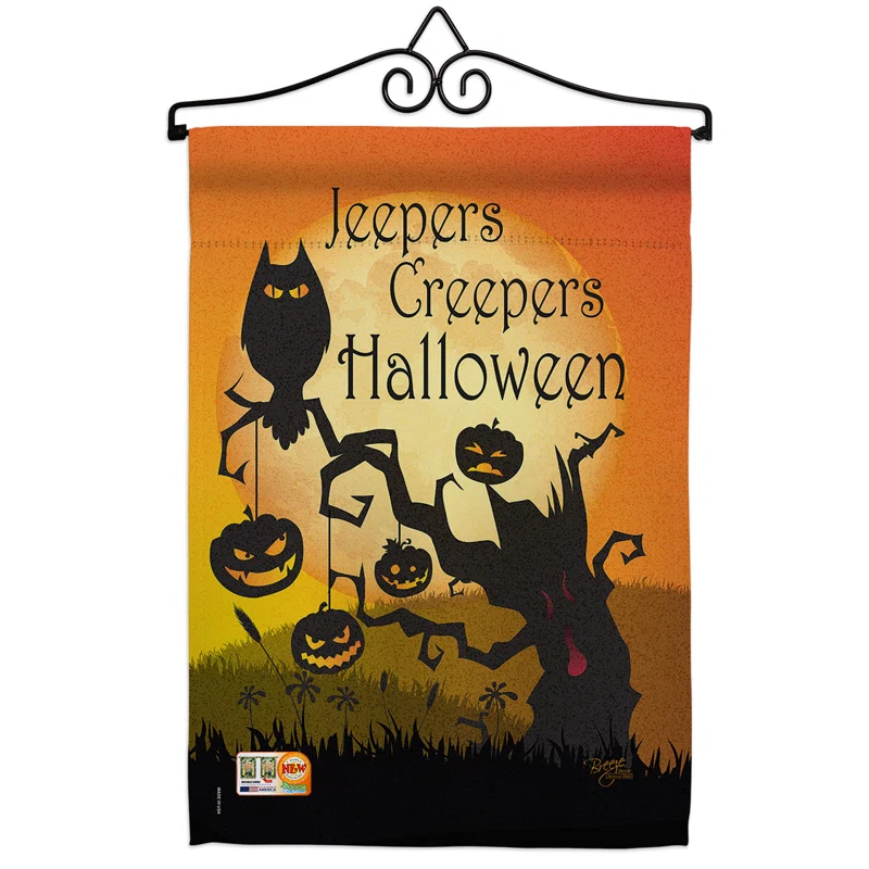 Breeze Decor Double Sided 40'' H x 28'' W Polyester Animal Garden Flag