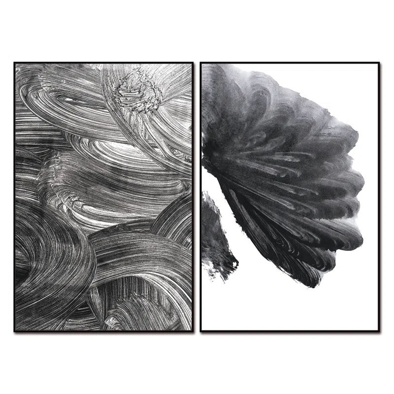 Whiteline Imports 2 - Pieces Painting Print