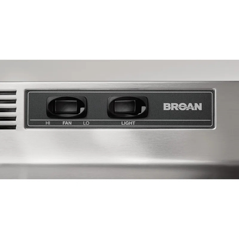 Broan NuTone Broan NuTone 36" Steel 190 CFM Ductless (Non-Vented) Under Cabinet Range Hood with Charcoal Filter 413604