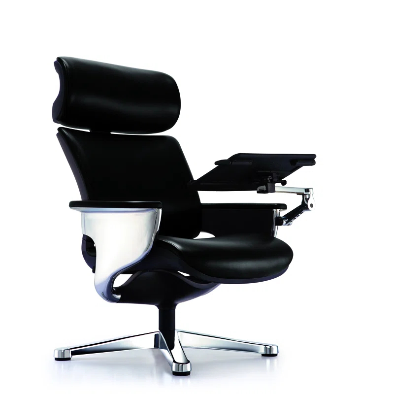 Nuvem Leather Executive Chair with Headrest