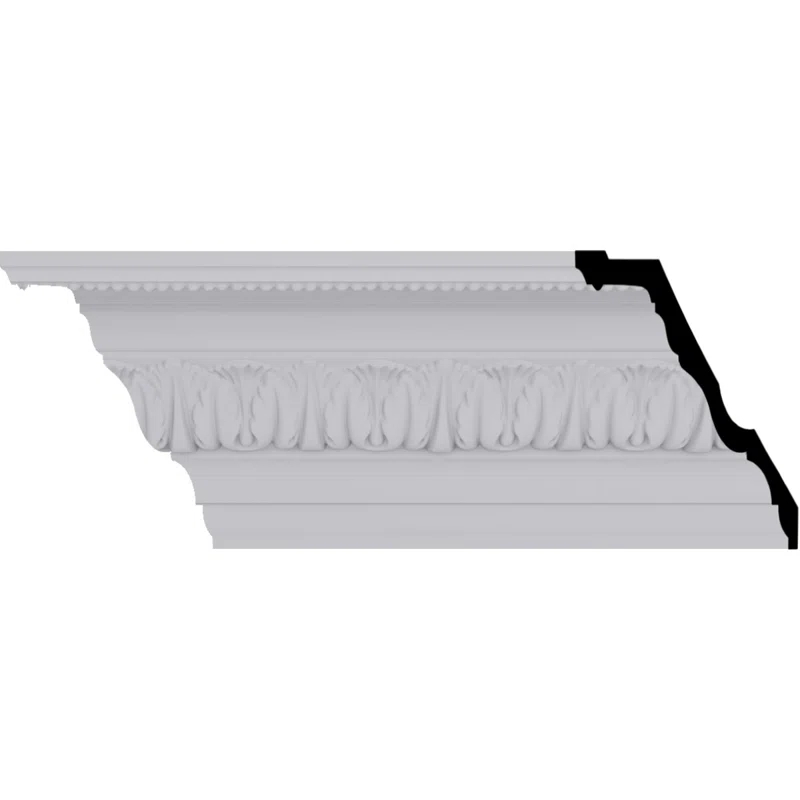 Ekena Millwork 6 7/8"H x 5 1/8"P x 8 5/8"F x 94 1/2"L Tirana Crown Moulding