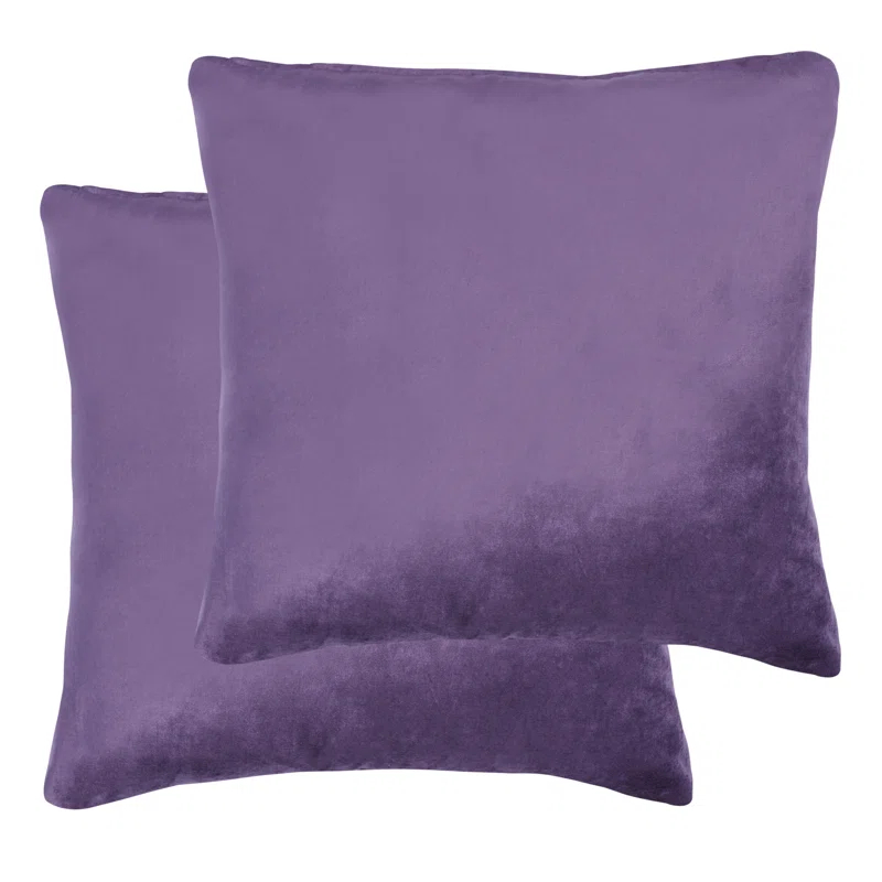 Safavieh Velvet Reversible Pillow Cover (Set of 2)