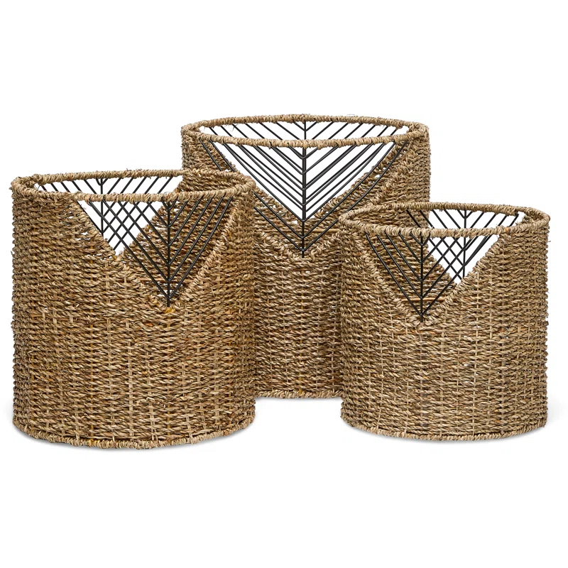Adore Decor Shoshana Woven Basket
