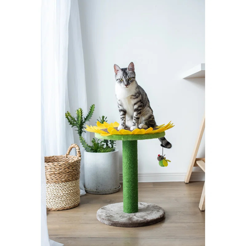Catry Catry 26" Sunflower Scratching Post