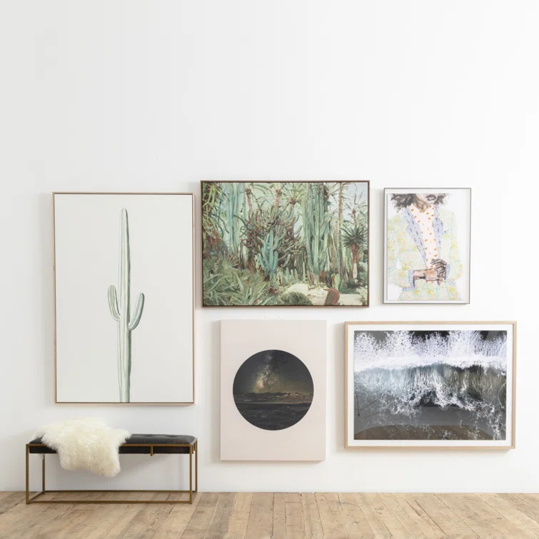 Genuine Leather Bench